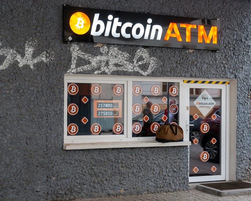 ตู้ ATM บิตคอยน์ที่ให้ซื้อขายคริปโตด้วยเงินสด