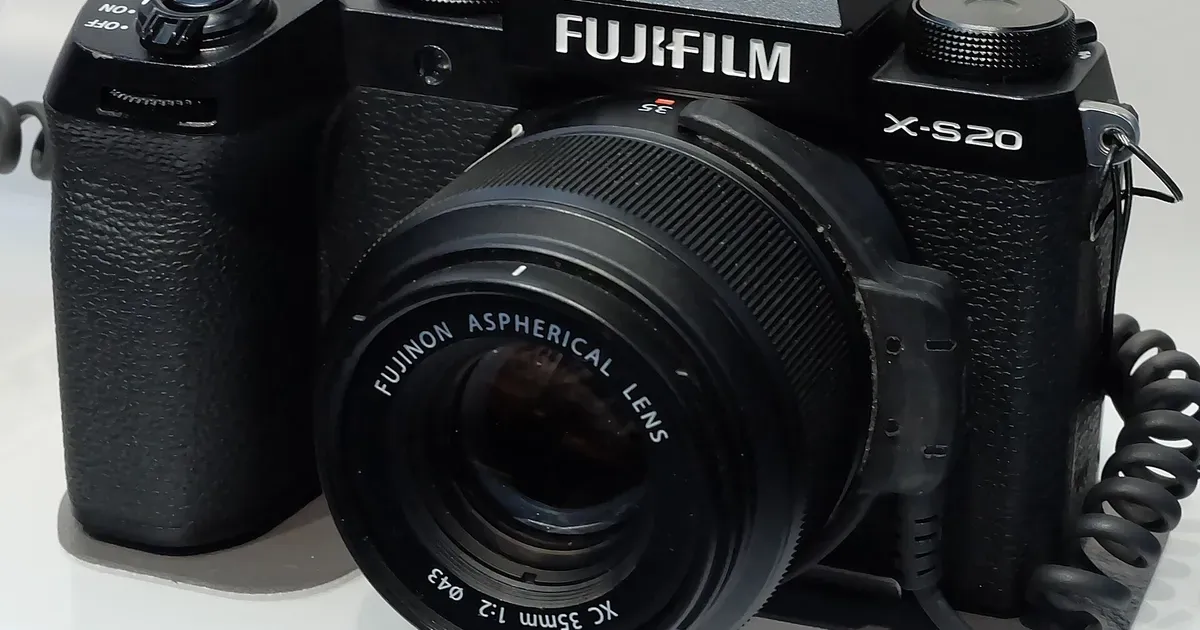 กล้อง Fujifilm X-S20 Mirrorless ตัวจริง
