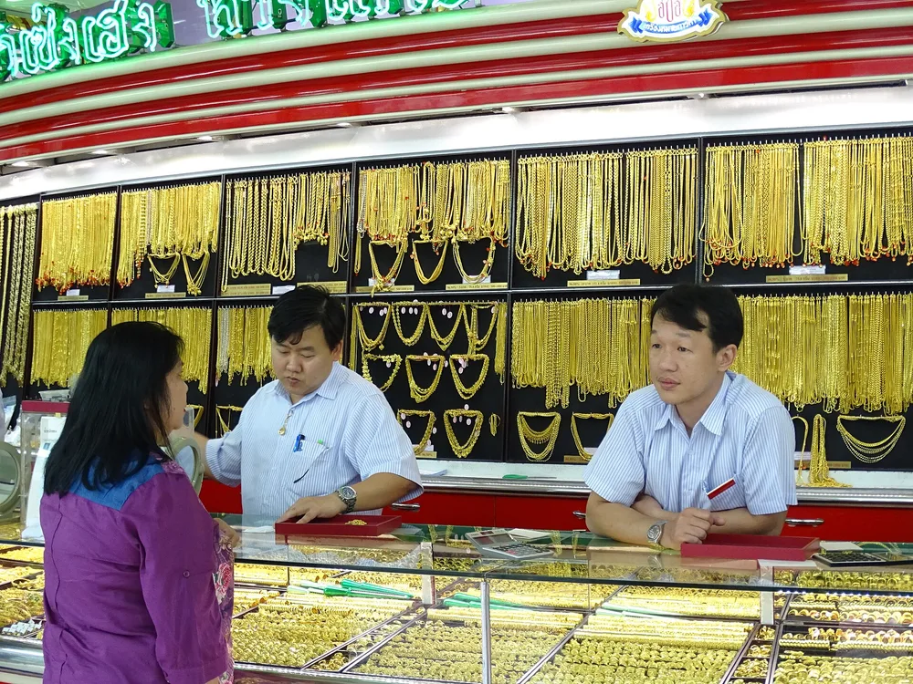ทองรูปพรรณ (สร้อยคอ/กำไลทองคำ)