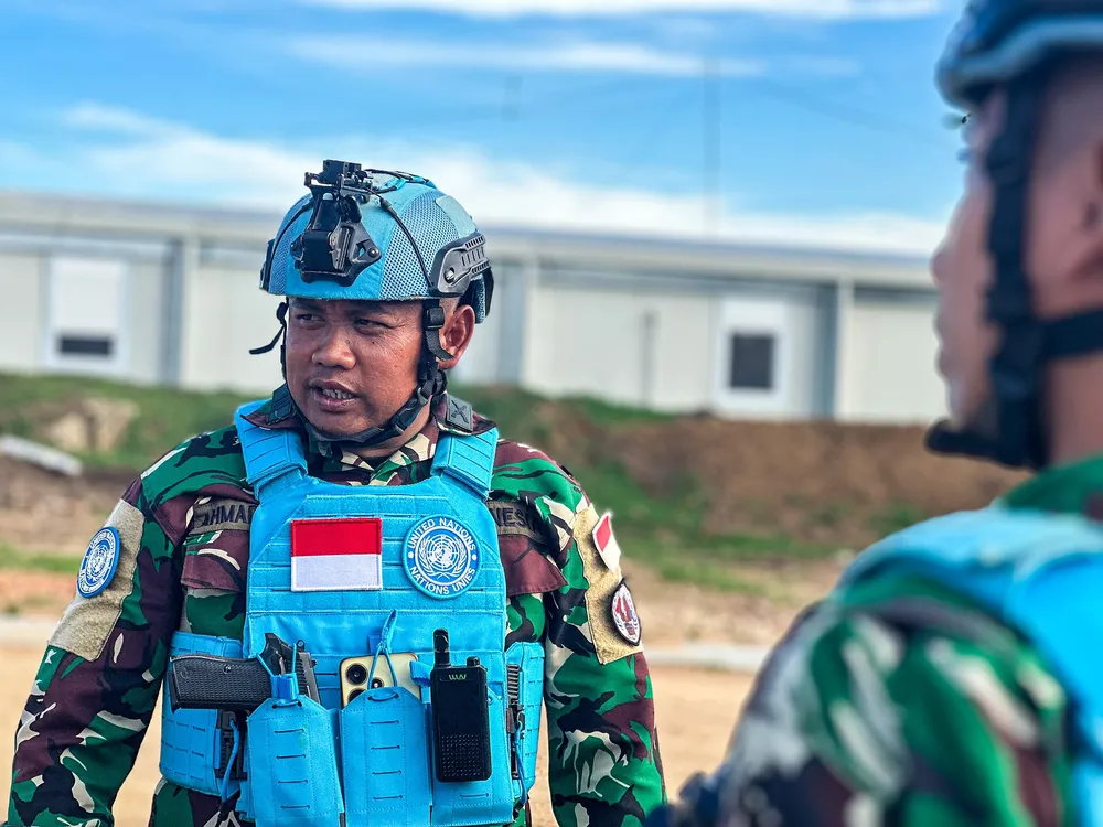 เจ้าหน้าที่รักษาสันติภาพ UN (MONUSCO) ปฏิบัติการในพื้นที่ขัดแย้งของสาธารณรัฐประชาธิปไตยคองโก
