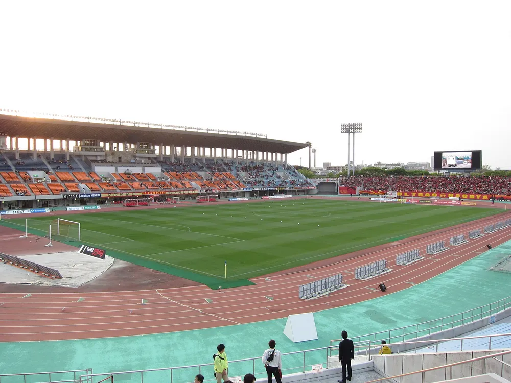 สนามกีฬามิซูโฮ เมืองนาโกยา หนึ่งในสนามแข่งขันกรีฑาของเอเชียนเกมส์ 2026